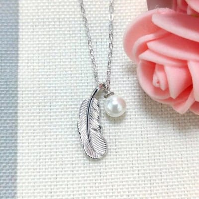 925 Zilveren Hangers Kettingen Voor Vrouwen Hoge Kwaliteit Kunstparel Roségouden Ketting Hanger Fijne Sieraden Jubileumcadeau gray