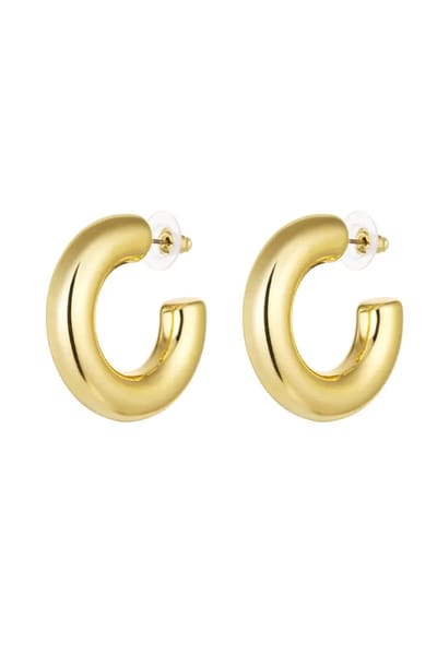 Yehwang - Oorbellen - Klassiek - Klein - Goud - CCB - Statement