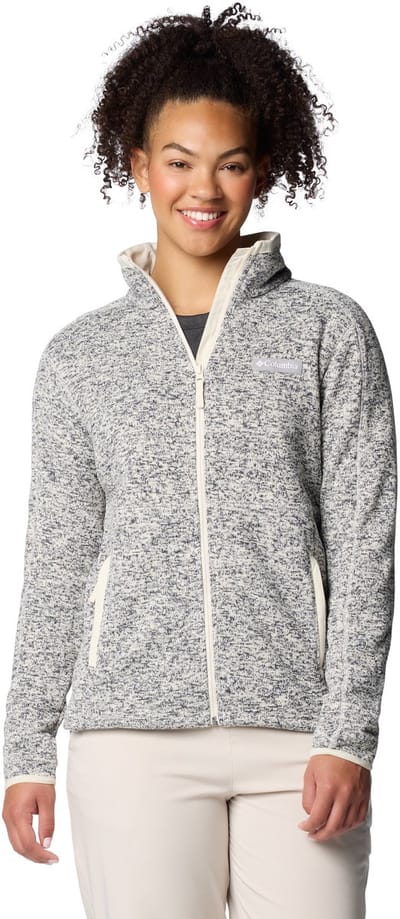 Columbia Sweater Weather™ Full Zip II Dames Outdoortrui - Chalk Heather
