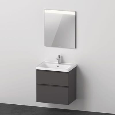 Duravit D-Neo furniture set with square mirror 65 cm DE011204949