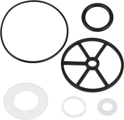 6 Stuks Zwembad Filter Spinpakking Set, Rubber O-Ring voor Vari-Flo Ventielen en Accessoires