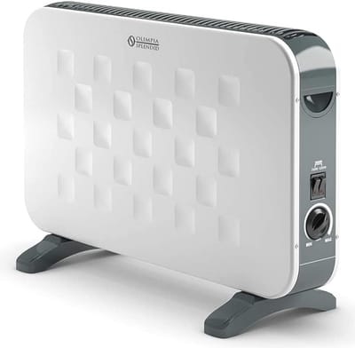 Metalen convector 2000 W met 3 standen en thermostaat