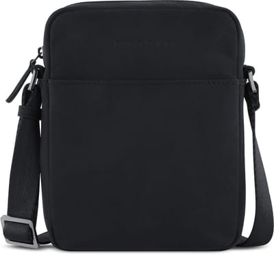 bugatti Schoudertas Luca Crossbody Bag Black Zwart