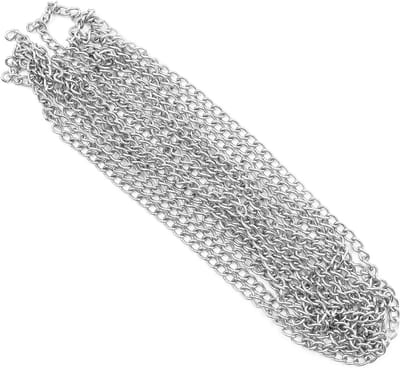Roestvrijstalen Ketting - Gegalvaniseerd Staal - Hekken Beveiligen - Corrosiebestendig Gelast - 4 Meter 1.5mm - Zilver