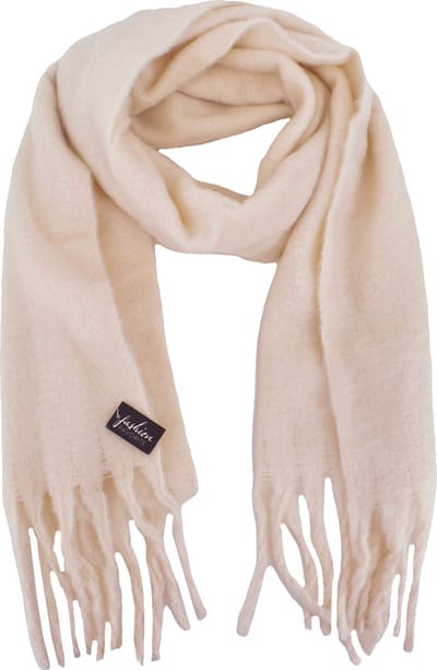 Winter Sjaal - Beige | Polyester | 190 x 45 cm | Fashion Favorite