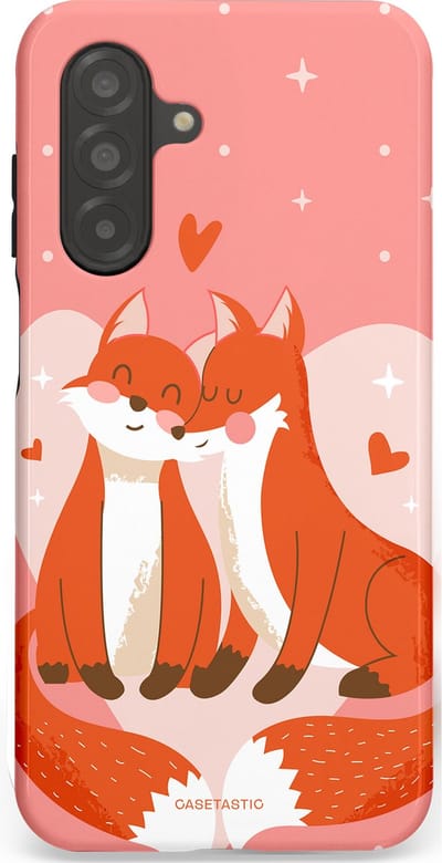 Casetastic Hoesje Geschikt voor Samsung A26 - Stijlvolle Beschermende Duo-layer Case - Vossenzoen