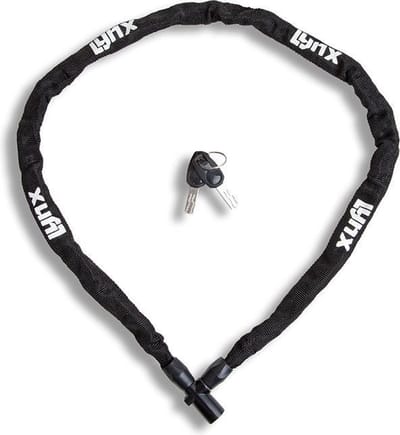 Lynx kettingslot 4mm dik x 100cm lengte