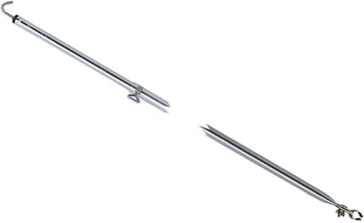 Tentstok Voortent - Extra Luifelstang - Stabilisatie Dak - Telescopisch Verstelbaar - 170-260 cm - Zilver