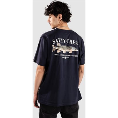 Salty Crew Euro Pike Premium T-Shirt blauw