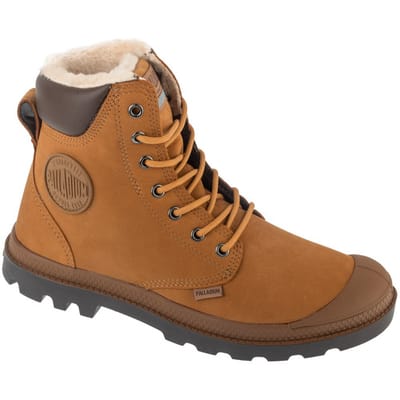 Palladium 72992-697-M Pampa Sport Cuff WPS - Herenlaarzen - Mahonie-Chocolade-M