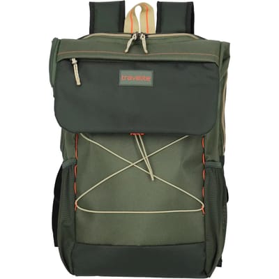 travelite vrije tijd rugzak rugzak met laptopvak Color Craze Backpack 24L Oliv donkergroen