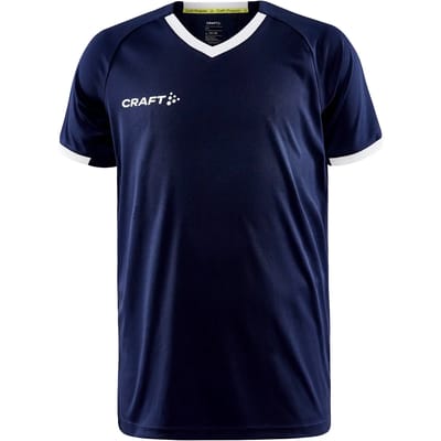 Craft Progress 2.0 Shirt Korte Mouw Kinderen - Marine | Maat: 134/140