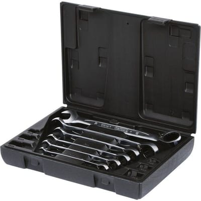 KS Tools 503.4646 5034646 Ring-steeksleutelset Sleutelbreedte (inch) 3/8