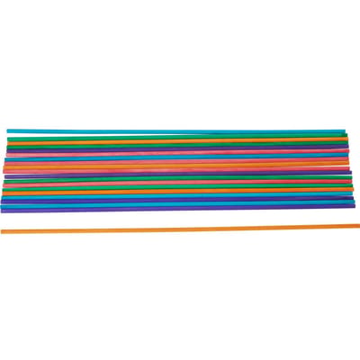 VBS Gekleurde houten staven - Ø 6 mm, 20 stuks