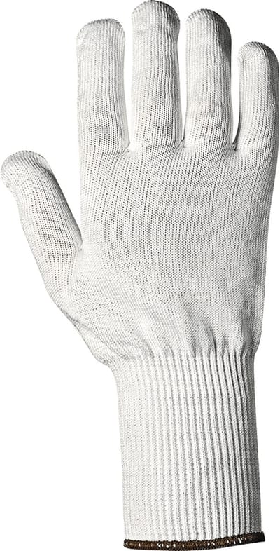 SIR SAFETY SLAUTER Werkhandschoenen Wit Tuinhandschoenen 10 Stuks - Dytex Met Stalen Kern - Snijbestendig Ademend - Elastische Manchet