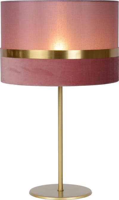 Lucide EXTRAVAGANZA TUSSE - Tafellamp - Ø 30 cm - 1xE14 - Roze