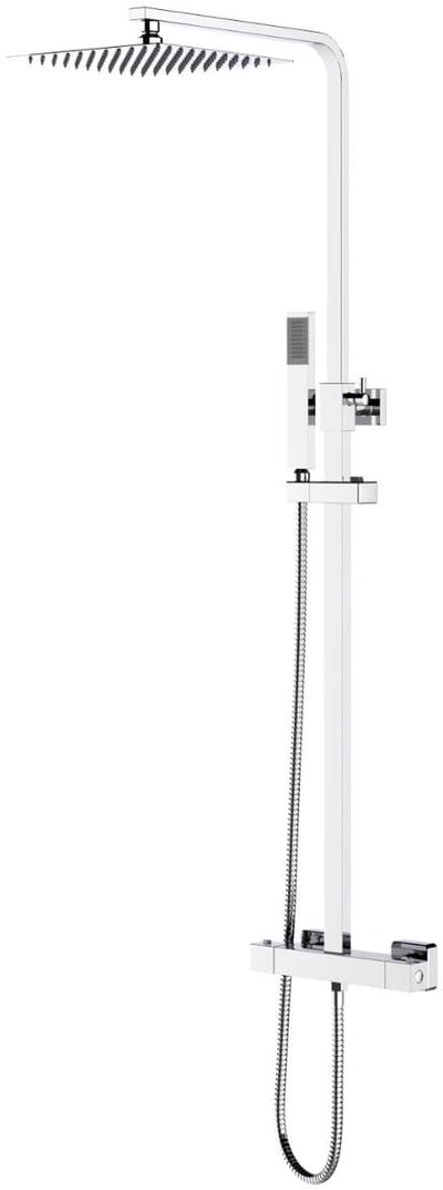 ALONI douchekolom Quadro – chroom