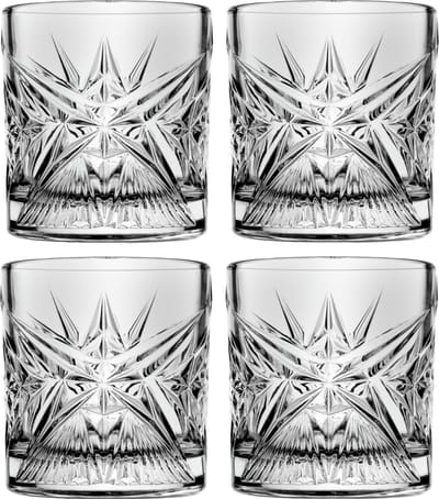 Pasabahce Crystallin Cielo Waterglas - 350 ml - 8,3 cm - 4 stuks