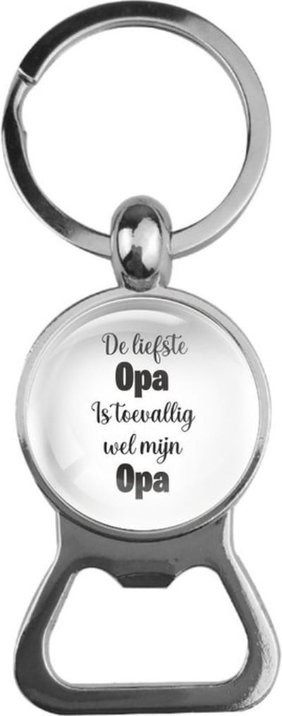 Bieropener Glas - De Liefste Opa Is Toevallig Wel Mijn Opa