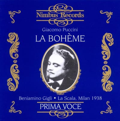 Beniamino Gigli, La Scala - Puccini: La Bohème (2 CD)