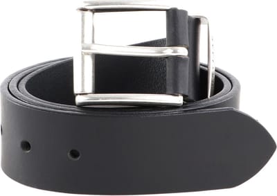 MUSTANG Leren Riem Leather Belt 40mm W105 Black Zwart