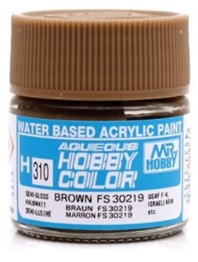 Gunze H-310 - FS30219 Tan Sg - Mr. Hobby Aqueous Modelbouwverf 10ml