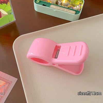 Kleurrijke schattige cosplay haai haarclip volwassen kind rode paardenstaart haarspeld mode Koreaanse haarklauw hoofddeksels accessoires cadeau roze