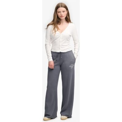 Superdry Athletic Essentials Rechte Joggingbroek Dark Grey Grootte: 34