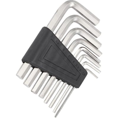 Jeu de 8 clés Allen pour guitare 1.522.53455.56mm pour vis hexagonales de blocage