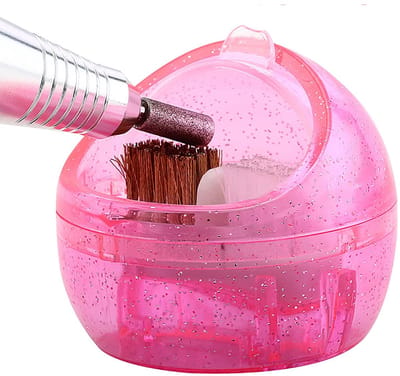 NTH products - Mini Boor Cleanser Doos - Draagbare Nagelreiniging - Dual Clean Borstel - Compacte Manicure Tool - Metalen en Plastic Borstel - Geschikt...