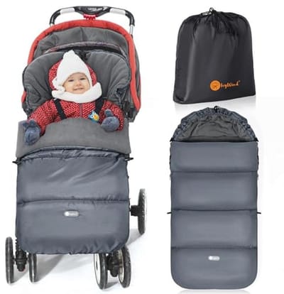 Universele Voetenzak voor Kinderwagen - Waterdicht, Warm en Duurzaam, Ideaal voor Winter
