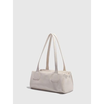 Koreaanse Lente en Zomer Nieuwe Retro Baguette Tas Ins Eenvoudige Casual Schoudertas Onderarmtas Dames Forenzen Handtas Tas gray