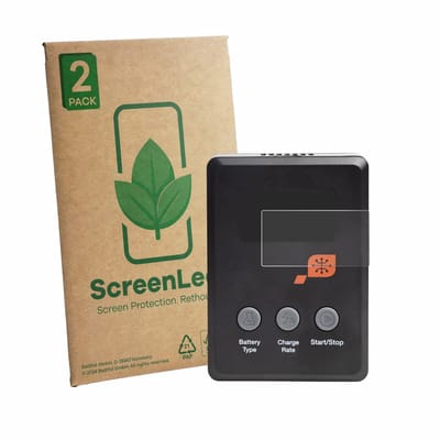 2 Stuks Screenprotector voor Spektrum Smart Charger S100 - Hoogwaardige Beschermfolie transparant