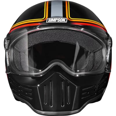 Volle motorhelm Simpson M30