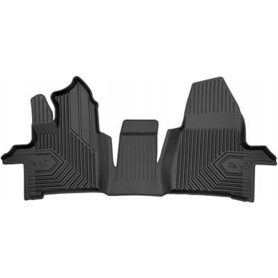 FROGUM No.77 - Automatten - Ford Transit Custom 2013-2022 - Zwart - TPE Materiaal - Perfecte Pasvorm
