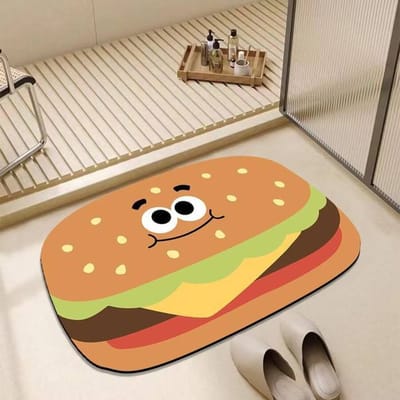 Cartoon Cartoon Badkamer Absorberende Voetmat Antislip Diatomeeënaarde Mat Vuilafstotend Tapijt Toiletmat 40 * 60cm