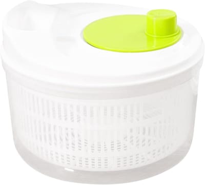 Slacentrifuge - Groente spinner - Salade Bereiden - Dubbellaags Ontwerp - 3 Liter - Groen