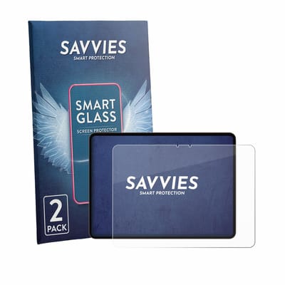 2 Stuks Savvies Screenprotector - geschikt voor Oppo Pad 5 Pro - beschermfolie glas transparant