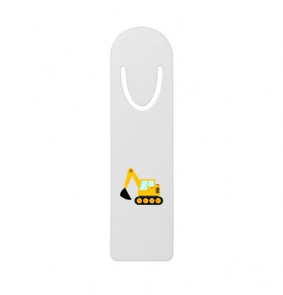 Hacebo® - Shovel metalen boekenlegger - Trekker - Bouwmeester - Werken in de bouw - bouwer - bouwvakarbeider - klusjesman Bladwijzer boekenleggers - 12.7 cm x 3.2cm
