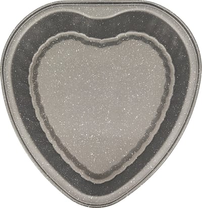 Hartvormige bakvorm 28x27x4.5cm