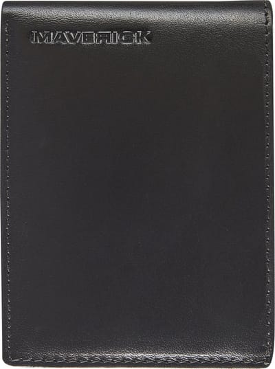 Portemonee mav all black kleingeldvak rfid zwart