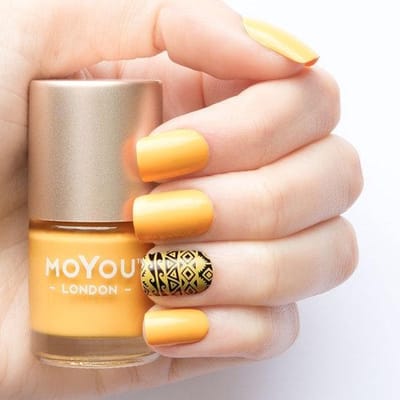 MoYou London - Stempel Nagellak - Stamping - Nail Polish - Sweet Custard - Geel