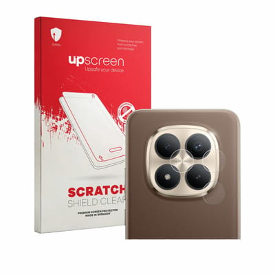upscreen - Screenprotector voor Xiaomi Redmi Note 15 Pro Plus 5G (ALLEEN Camera) - Folie Beschermfolie transparant