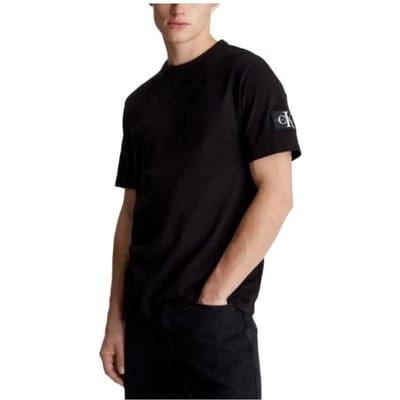 Calvin Klein Ronde Hals Logo Korte Mouw T-shirt Heren Tops J30J323484-BEH XXL black