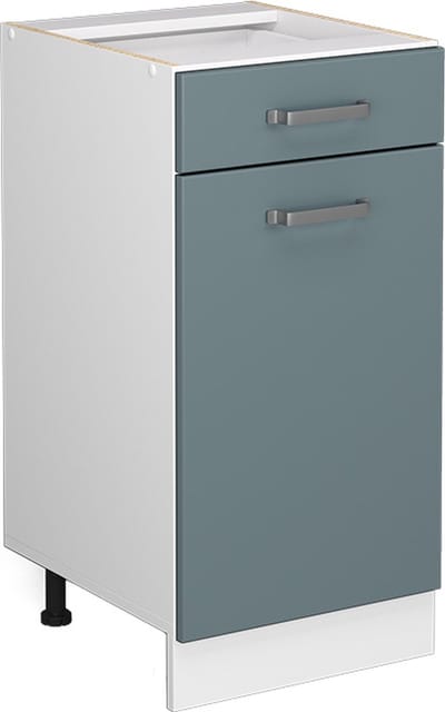 Vicco R-Line Universele onderkast – 40 cm met lade, zonder werkblad Blauw-grijs