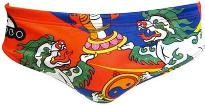 Turbo Tibet Zwemslip Veelkleurig 3XL Man