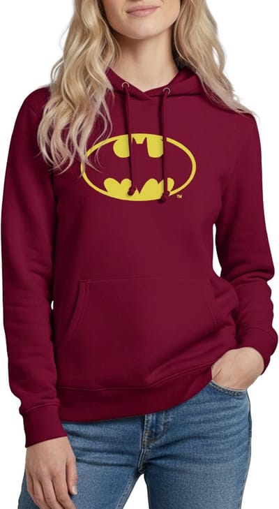 Batman Officieel Logo Hoodie Dames