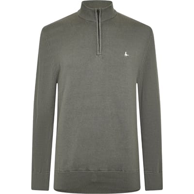Jack Wills Heren Trui met trechterhals (Leisteen)
