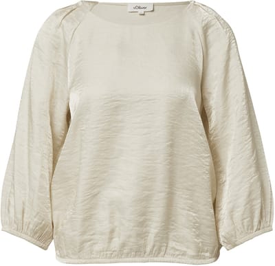 Blouse tuniek met 3/4 mouwen en glinsterend effect voor vrouw s.Oliver