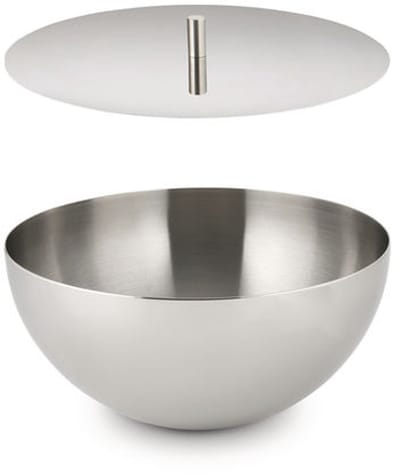 Alessi Rocc Bowl M - Container zonder kaars - Medium - RVS